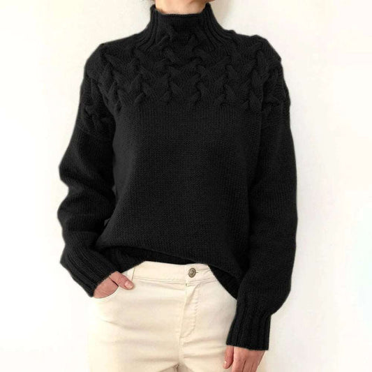 MABEL™ | Eleganter Pullover aus Zopfstrick